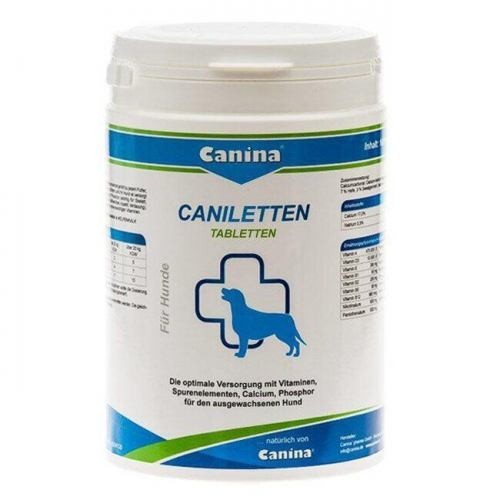 

Витаминно-минеральный комплекс для взрослых собак Canina Caniletten 300g (150 таб)