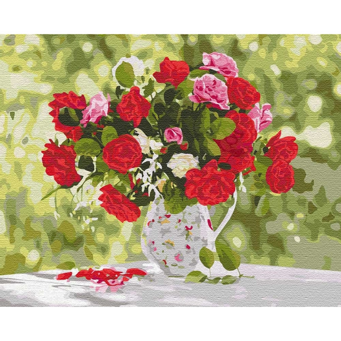 

Картина для рисования по номерам Идейка "Разнообразие красок" 40*50см KHO3108-RY