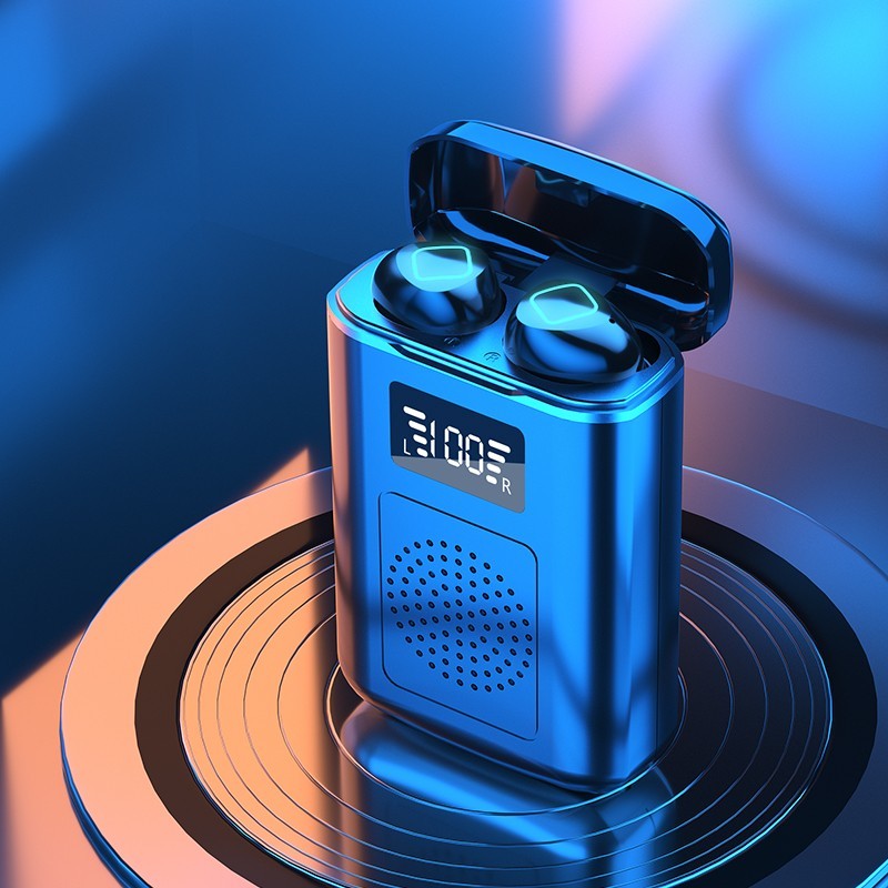 

Наушники Aiver N6 HIFI TWS IPX7 3-в-1 кейс колонка + кейс 4000 mAh