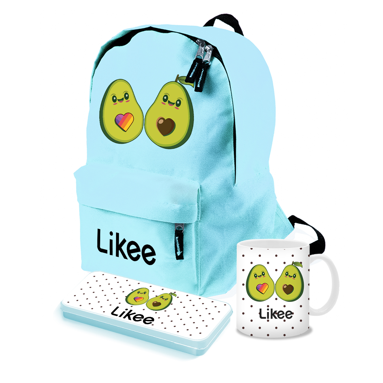 

Набор школьника Лайк Авокадо (Likee Avocado) (35505-1031-9) Синий