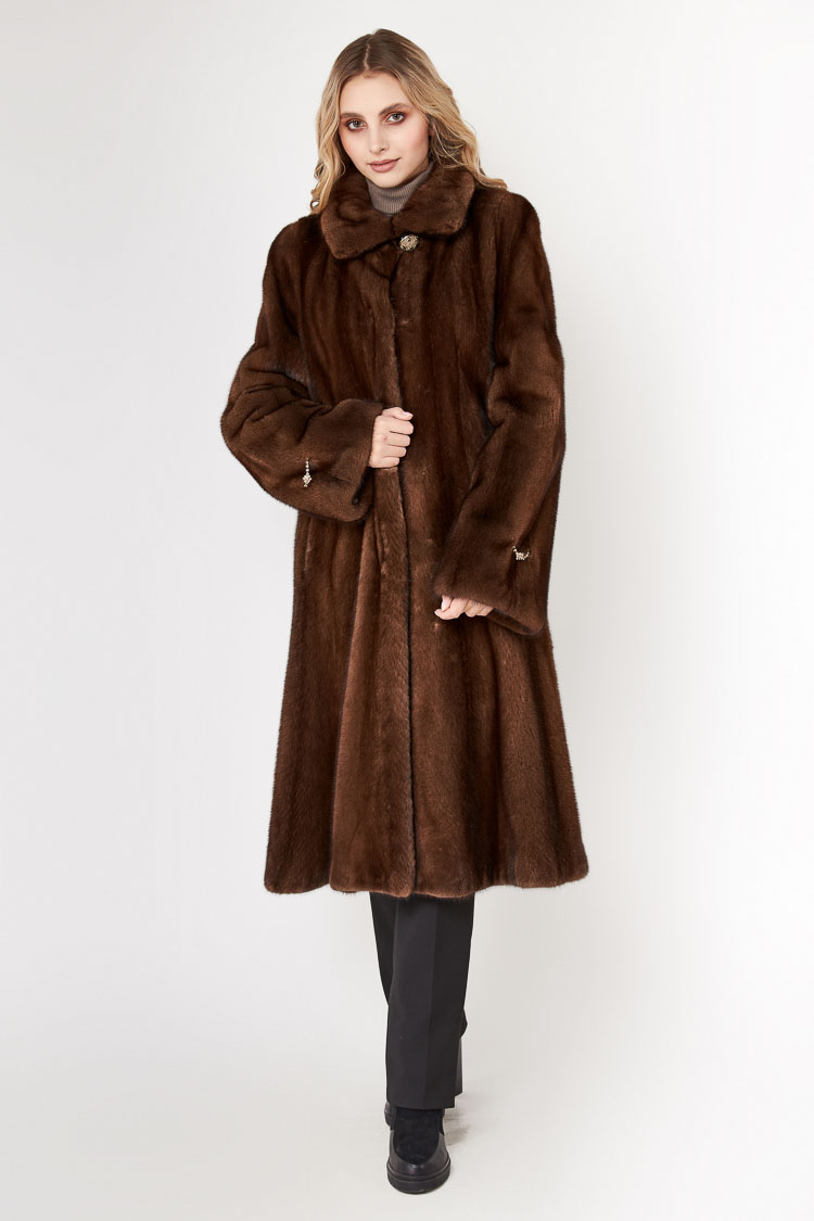 

Шуба Karamitsos 2192/115 M Brown 227460001