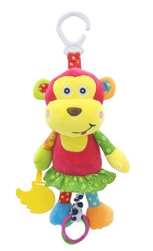 

Погремушка мягкая Обезьянка Baby Tilly 1701