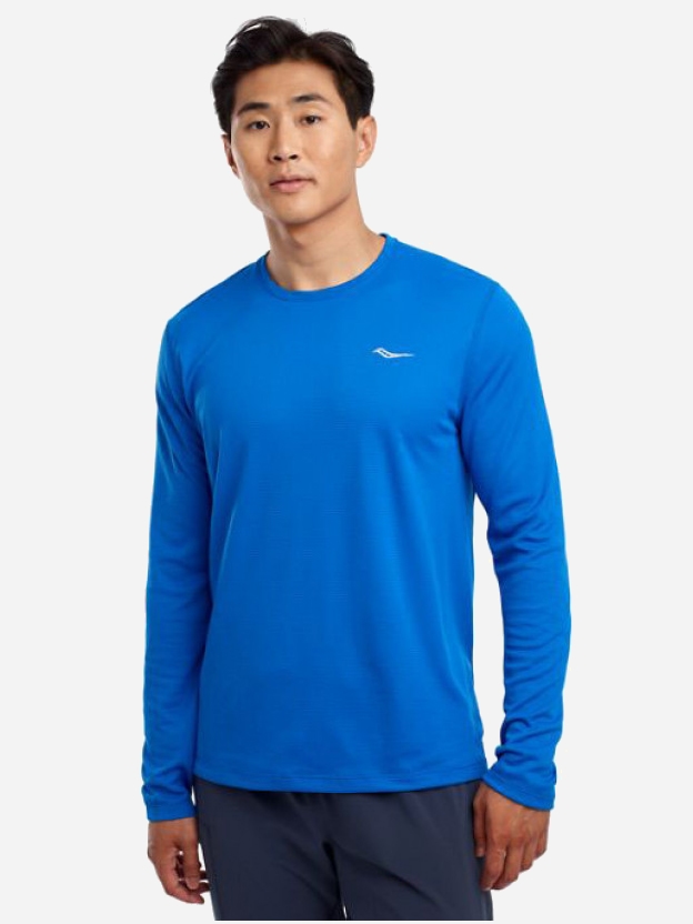 

Лонгслив Saucony Stopwatch Long Sleeve 800197-DRB  Синий, Лонгслив Saucony Stopwatch Long Sleeve 800197-DRB M Синий