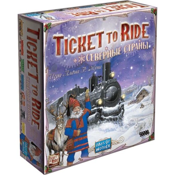 

Настольная игра Hobby World Ticket to Ride Северные страны (1702)