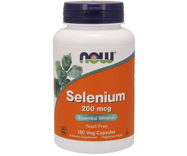 

Витамины Now Foods Selenium 200 mcg Veg Capsules 180 капсул (3567502)