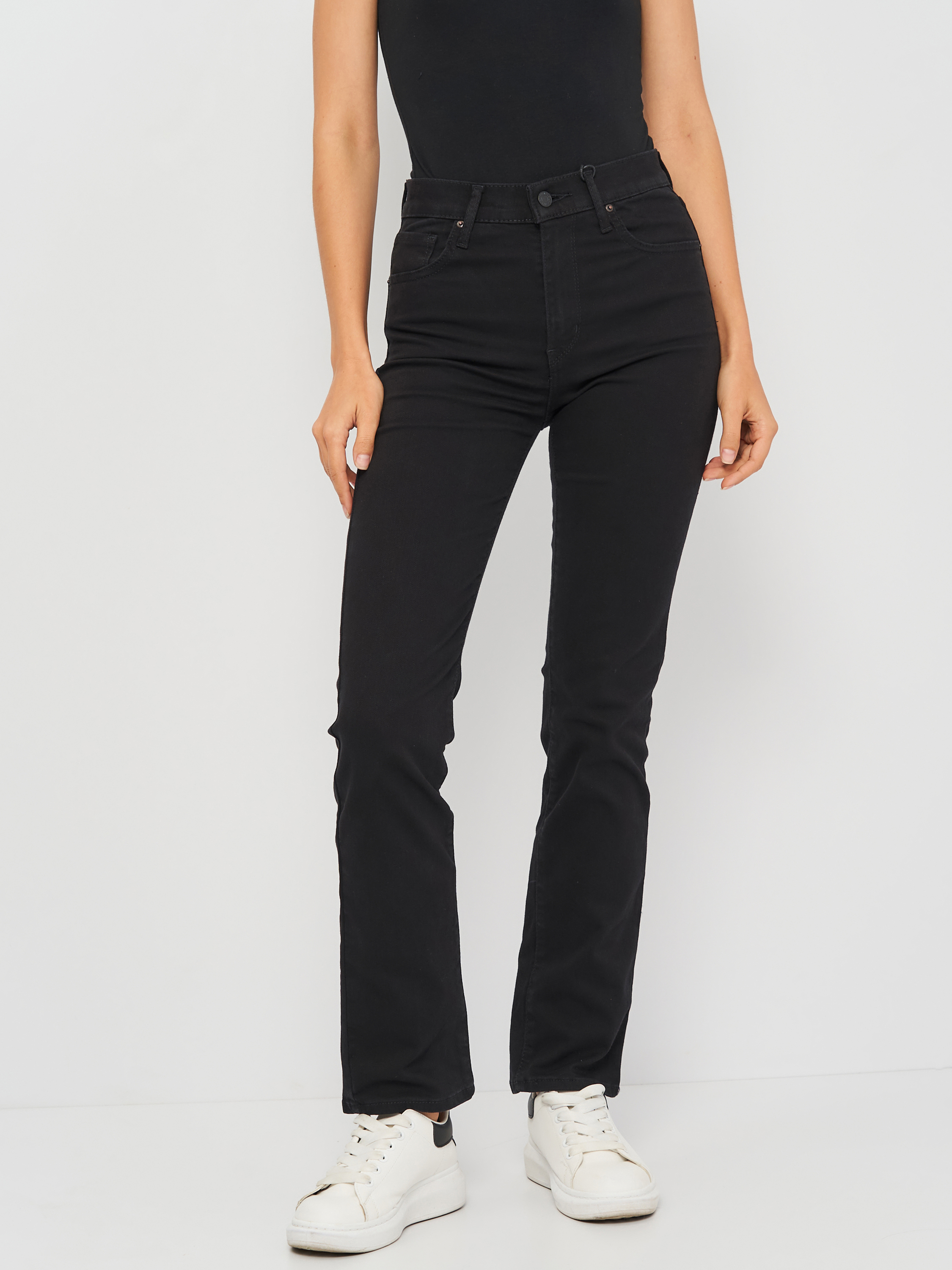 Акція на Джинси Regular Fit жіночі Levi's 724 High Rise Straight Night Is 18883-0006 26-30 Чорні від Rozetka