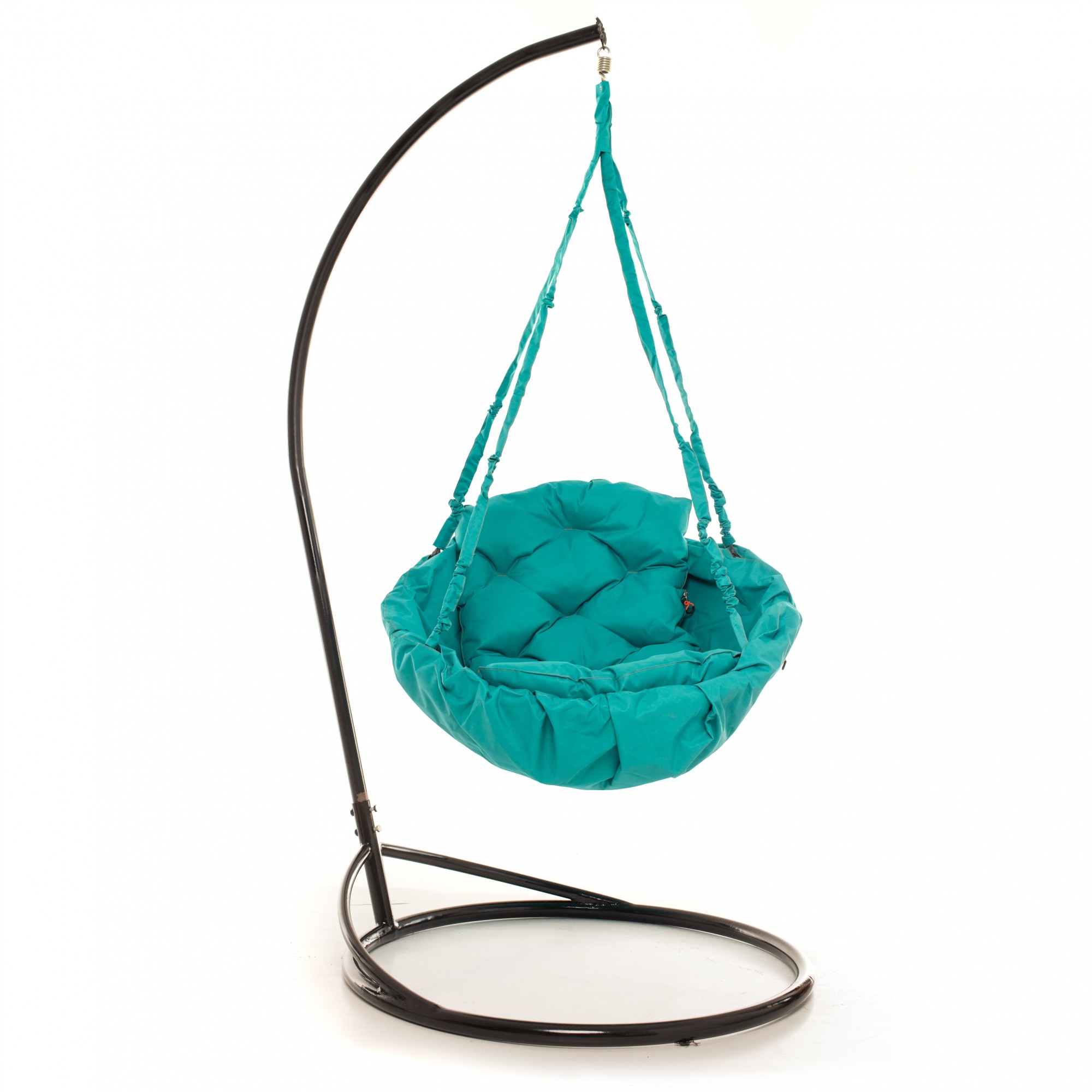 

Кресло-качеля Reswing Lounge ligth+ 100 кг. с подставкой 220 см Бирюза