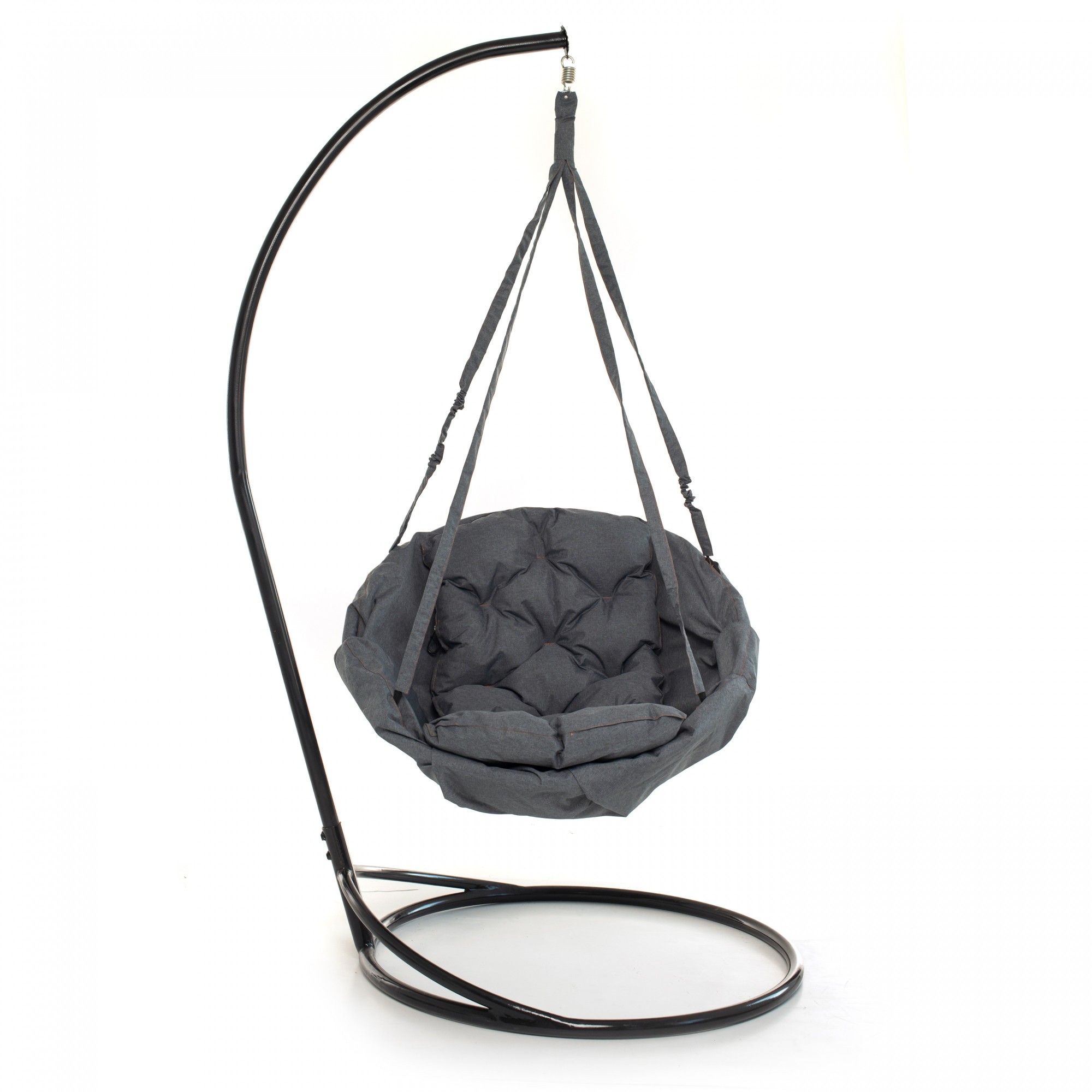 

Кресло-качеля Reswing Lounge ligth+ 250 кг. с подставкой 220 см Графит