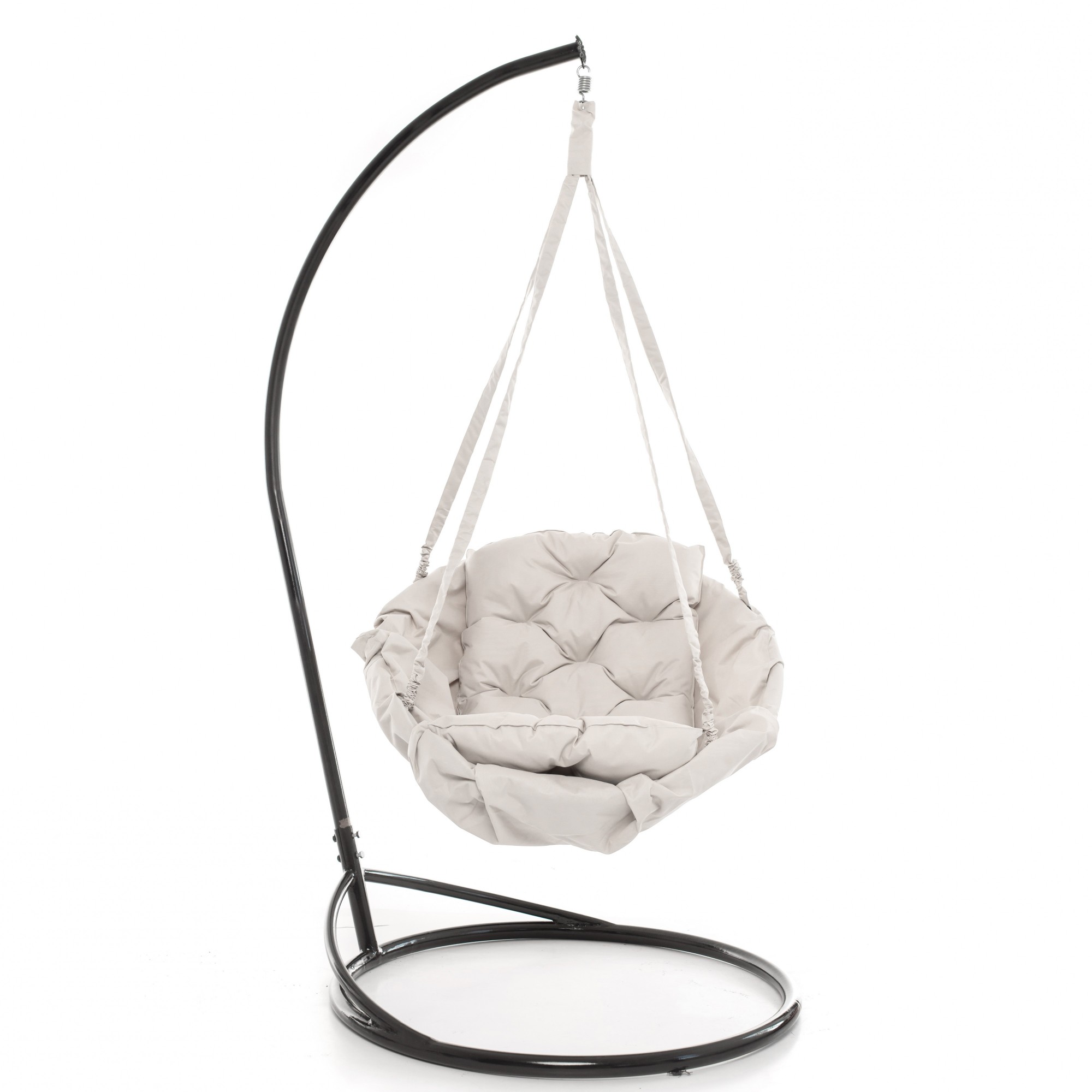 

Кресло-качеля Reswing Lounge ligth+ 150 кг. с подставкой 180 см Белый