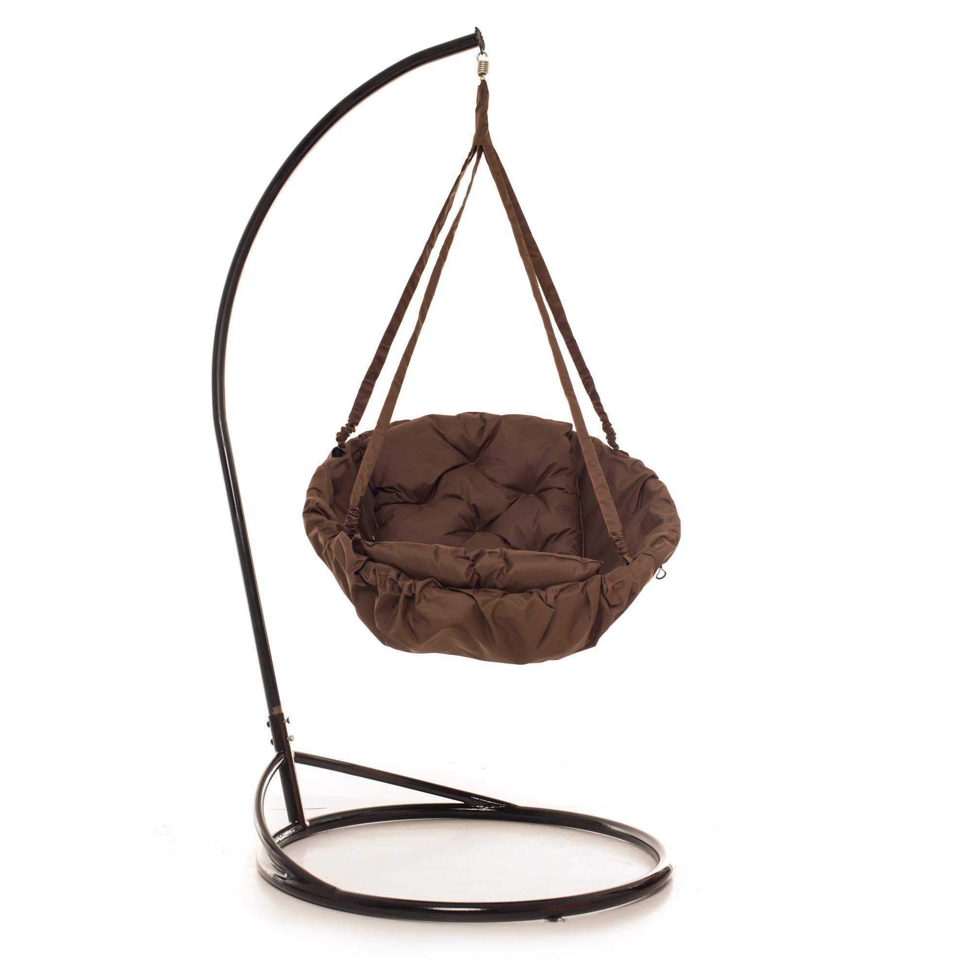 

Кресло-качеля Reswing Lounge ligth+ 120 кг. с подставкой 180 см Коричневый