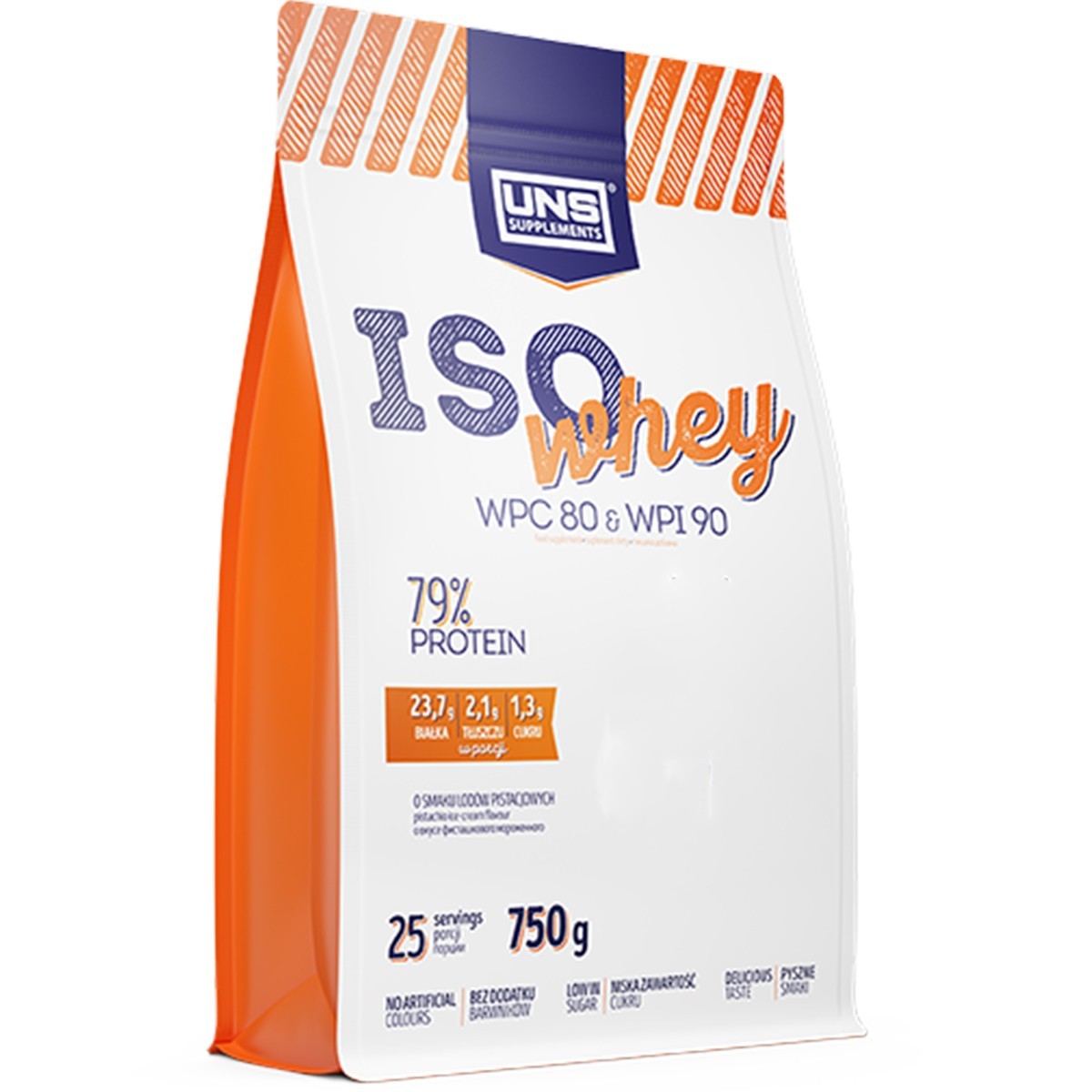 

Протеин изолят UNS Iso Whey 750g Blueberry Ice Cream