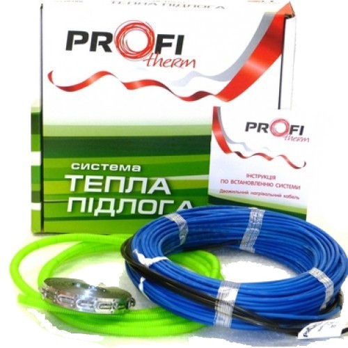 

Нагревательный двужильный кабель Profi Therm 2 19/270 14,5 м