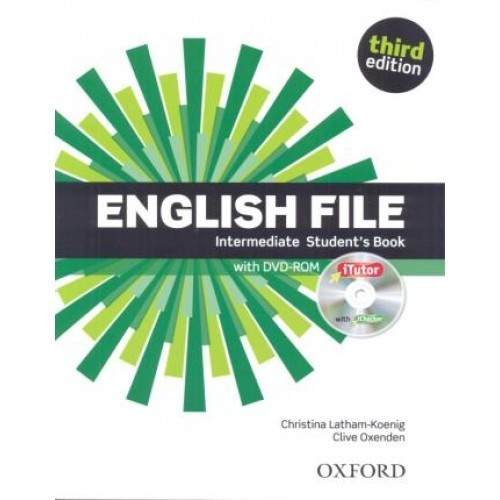 

English File 3rd Edition Intermediate: Student's Book with iTutor DVD (9780194597104)