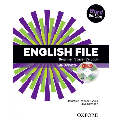 

English File 3rd Edition Beginner: Student's Book with iTutor DVD (9780194501835)