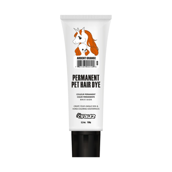 

Оранжевая краска для собак Opawz Dog Hair Dye Ardent Orange 150 мл (OW01-DHD02)