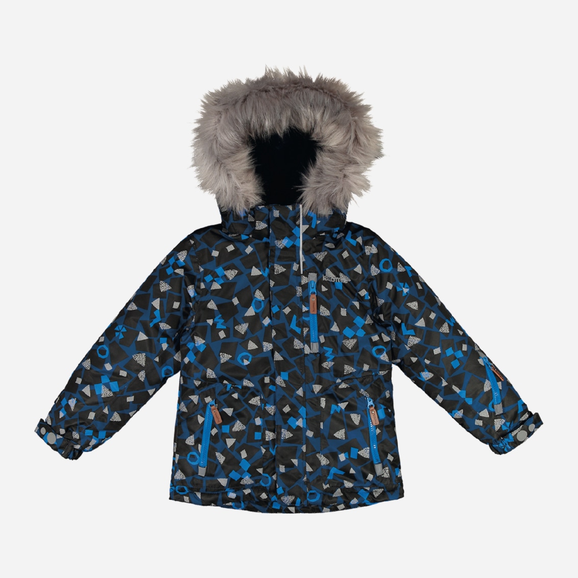 Акція на Куртка зимова Kuoma Eino 964101 92 см Блакитна від Rozetka