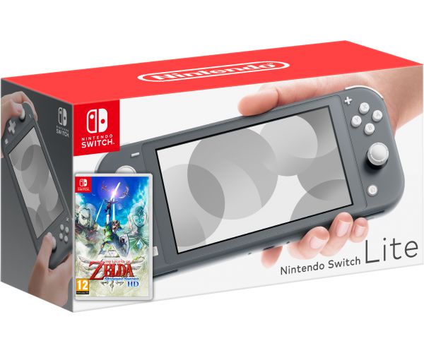 

Nintendo Switch Lite Gray + Игра The Legend of Zelda: Skyward Sword HD (русская версия)