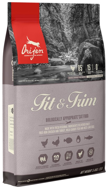 

Сухой корм Orijen Fit & Trim для кошек с лишним весом 340 г (o28334) (64992284343)