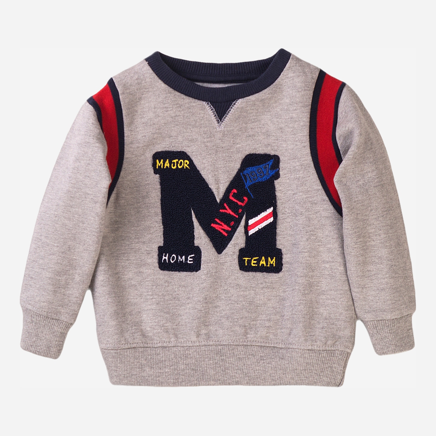 

Свитшот Minoti League 3 33761KID 86-92 см Серый