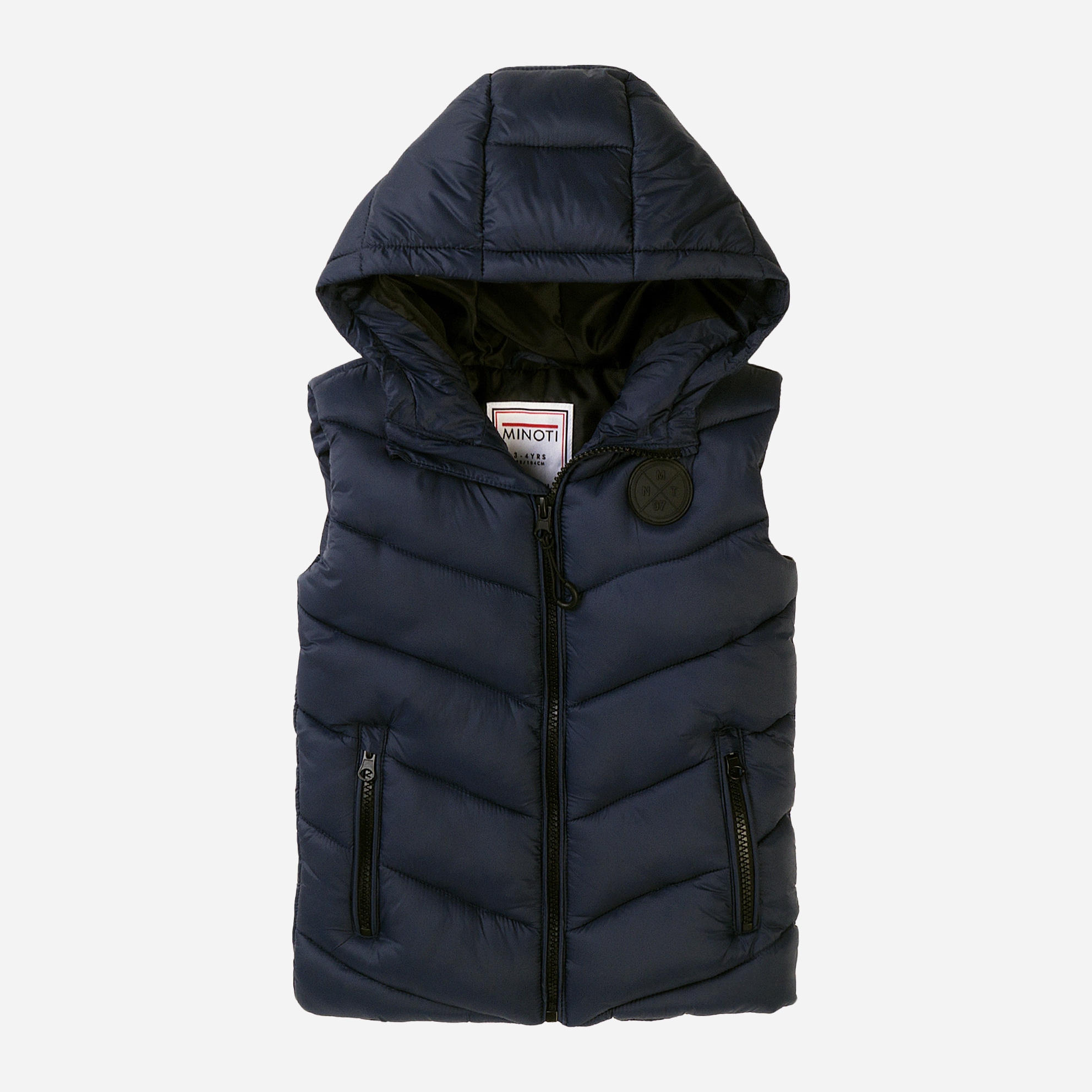 

Жилет Minoti 7BGILET 5 34589JNR 116-122 см Темно-синий (5059030593476)