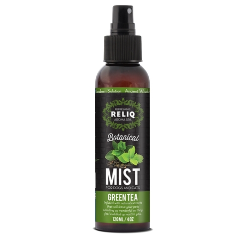 

Спрей-одеколон для собак RELIQ Botanical Mist-Green Tea уход и увлажнение шерсти, с экстрактом зеленого чая 120 мл