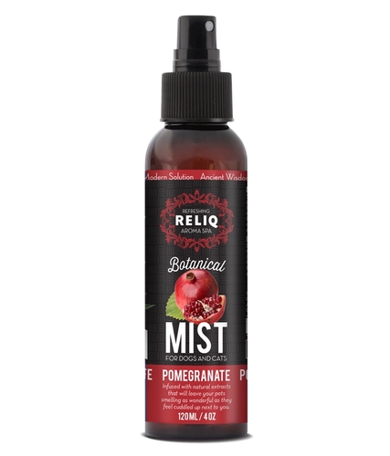 

Спрей-одеколон для собак RELIQ Botanical Mist-Pomegranate уход и увлажнение шерсти, с экстрактом граната 120 мл