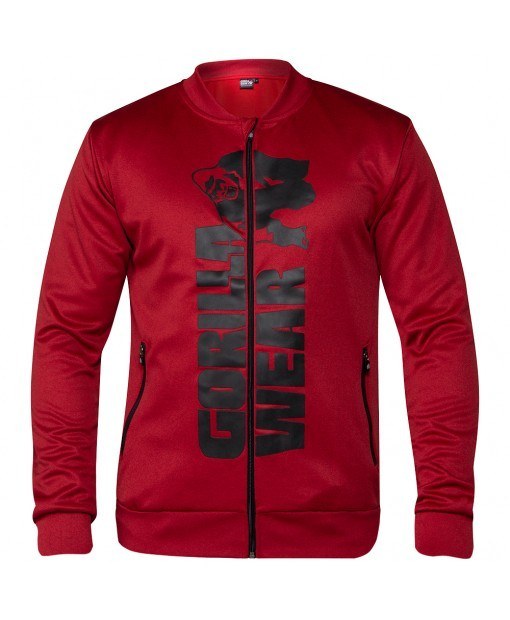 

Кофта Gorilla Wear Ballinger Track Jacket  Красная/Черная, Кофта Gorilla Wear Ballinger Track Jacket S Красная/Черная