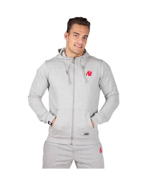 

Кофта Gorilla Wear Classic Zipped Hoodie  Серая, Кофта Gorilla Wear Classic Zipped Hoodie L Серая