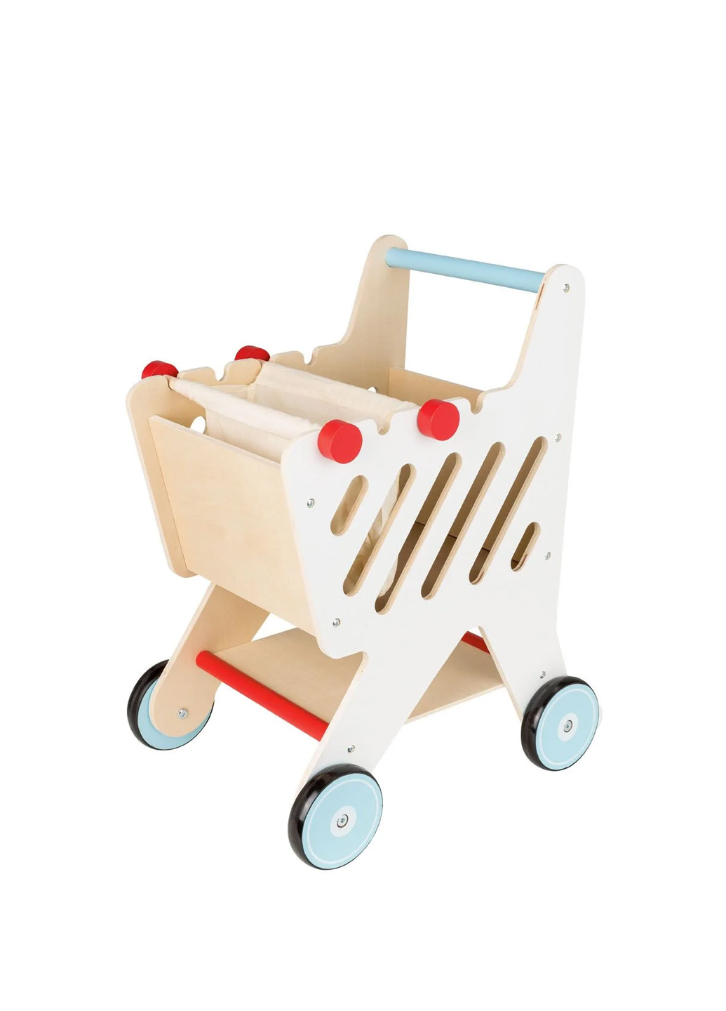 

Детская деревянная тележка для покупок PlayTive разноцветный LI-550350