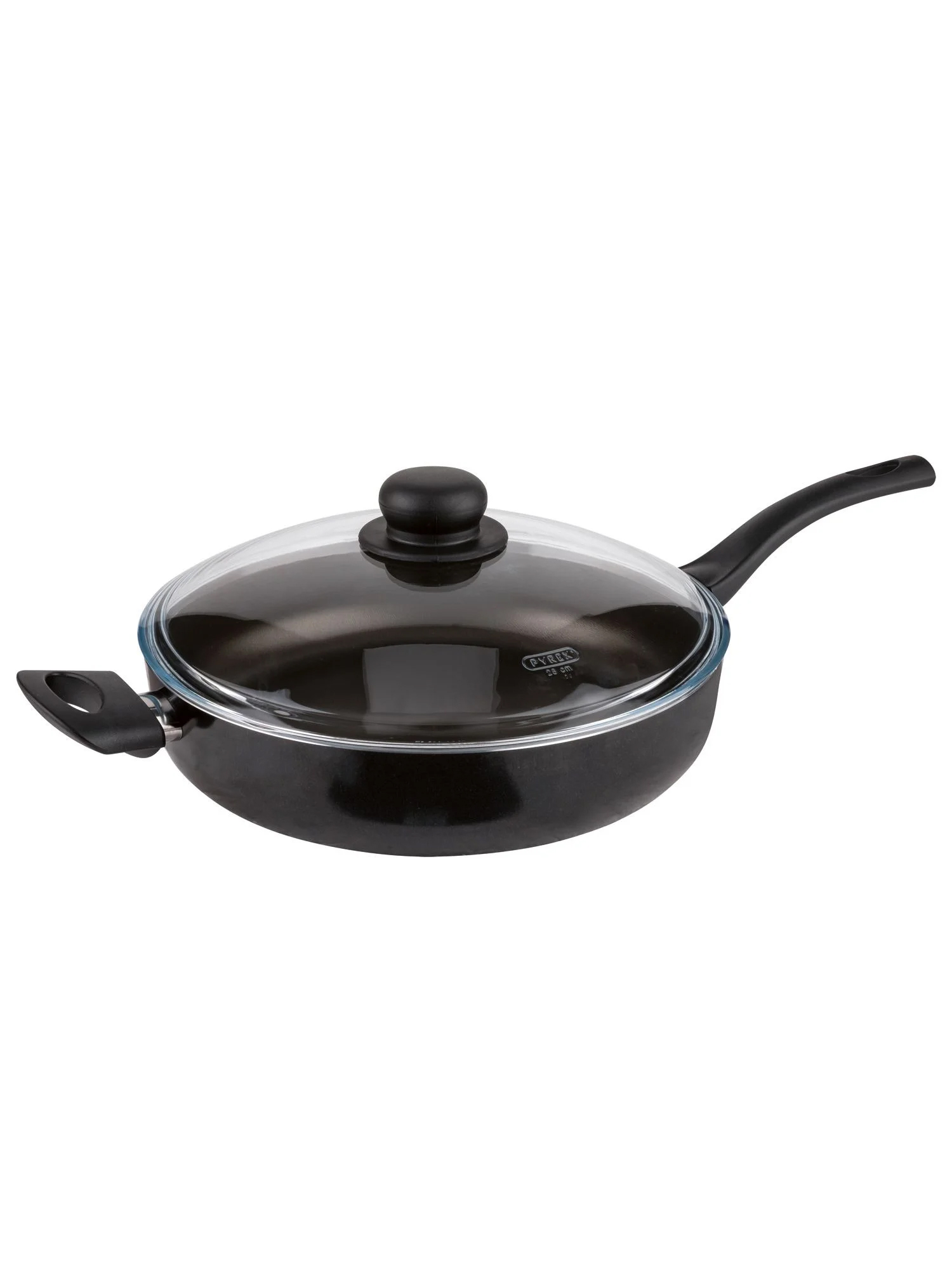 

Сковородка сотейник с ручкой и крышкой Ernesto черный LI-550358