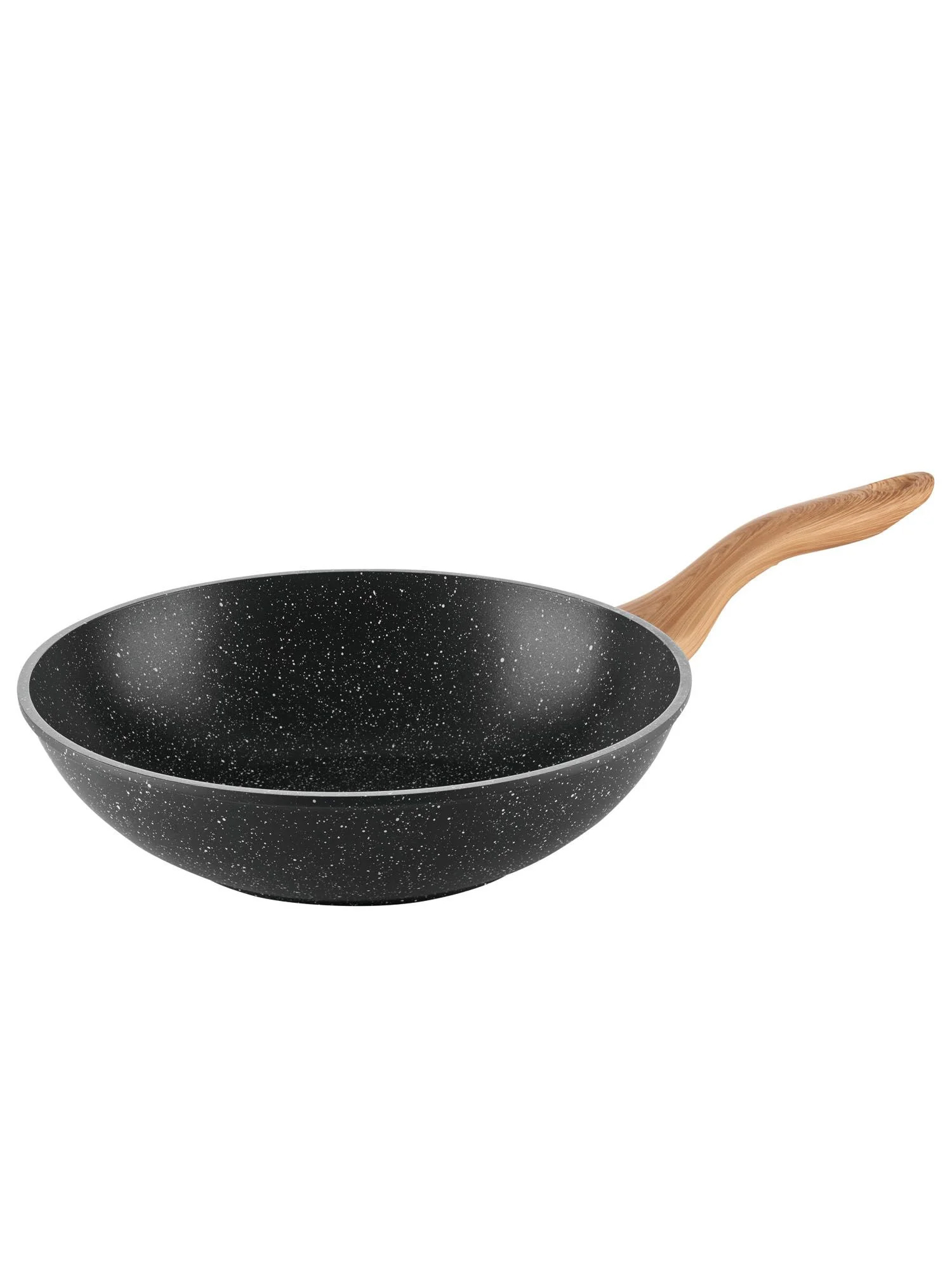 

Сковородка ВОК с ручкой Ernesto черный-белый LI-550357
