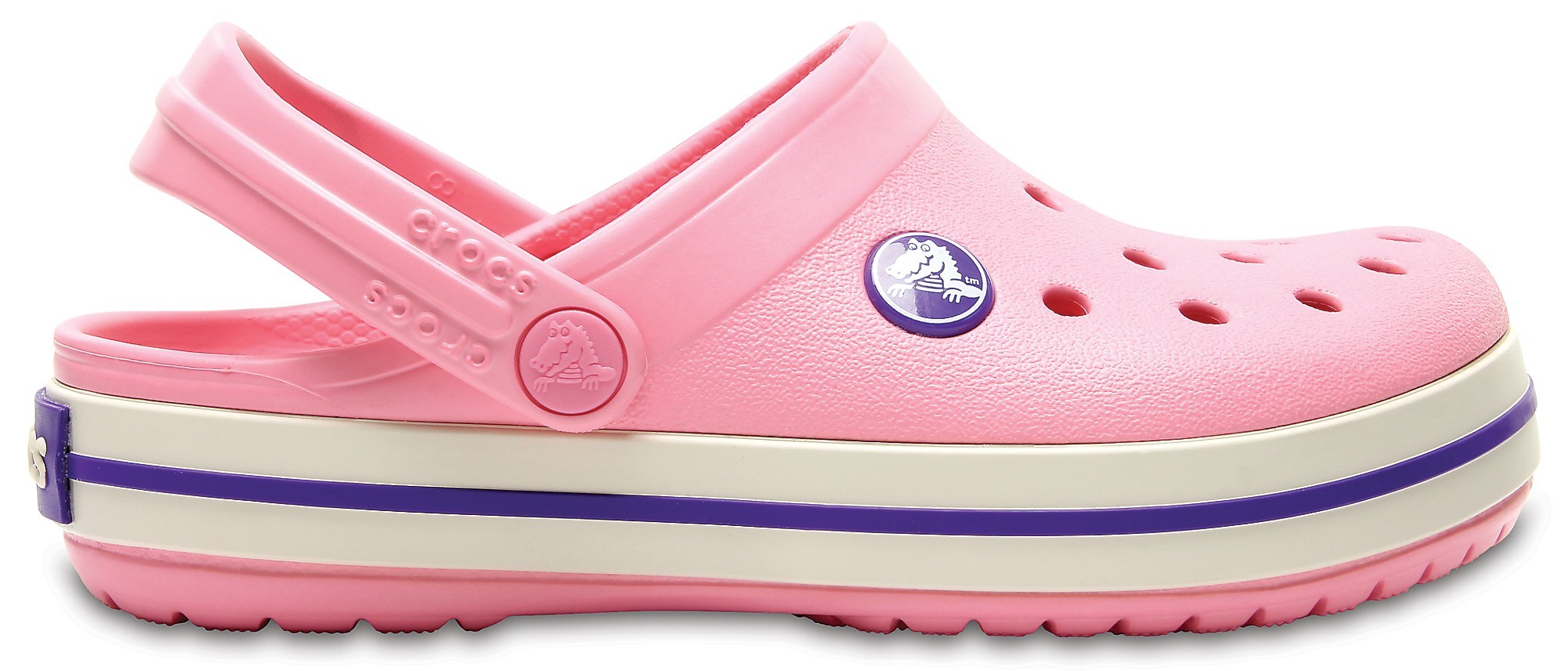 

Сабо Crocs Kids Crocband 204537-6MV-C9 26 Светло-розовый