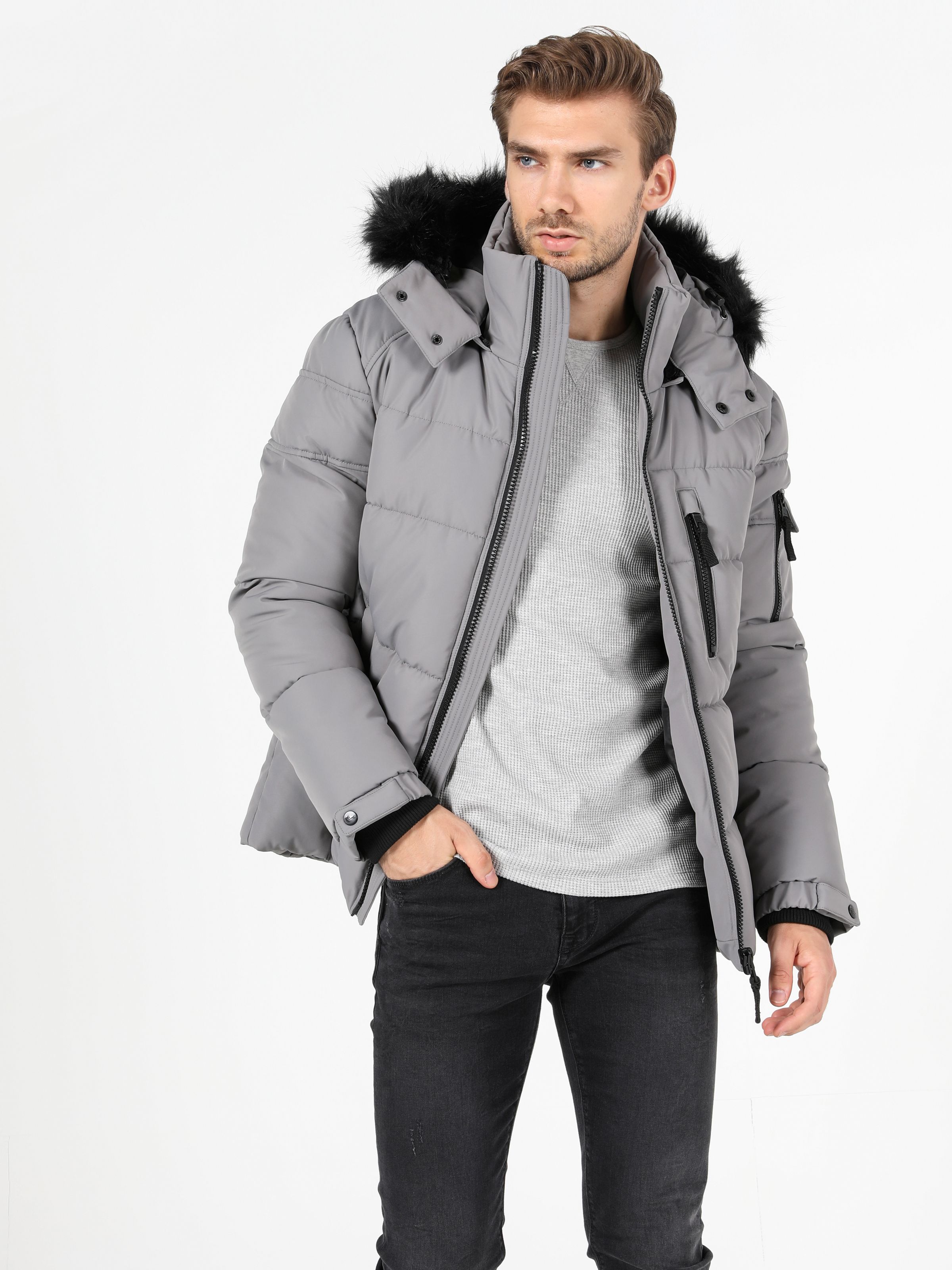 

Куртка Colin's CL1035958GRA XL Gray