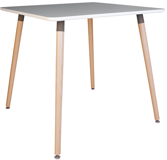 

Обеденный стол Новый Стиль MODERN ordf WOOD ANTR (19) 700х700 WHITE/БУК ЛАК 1.007