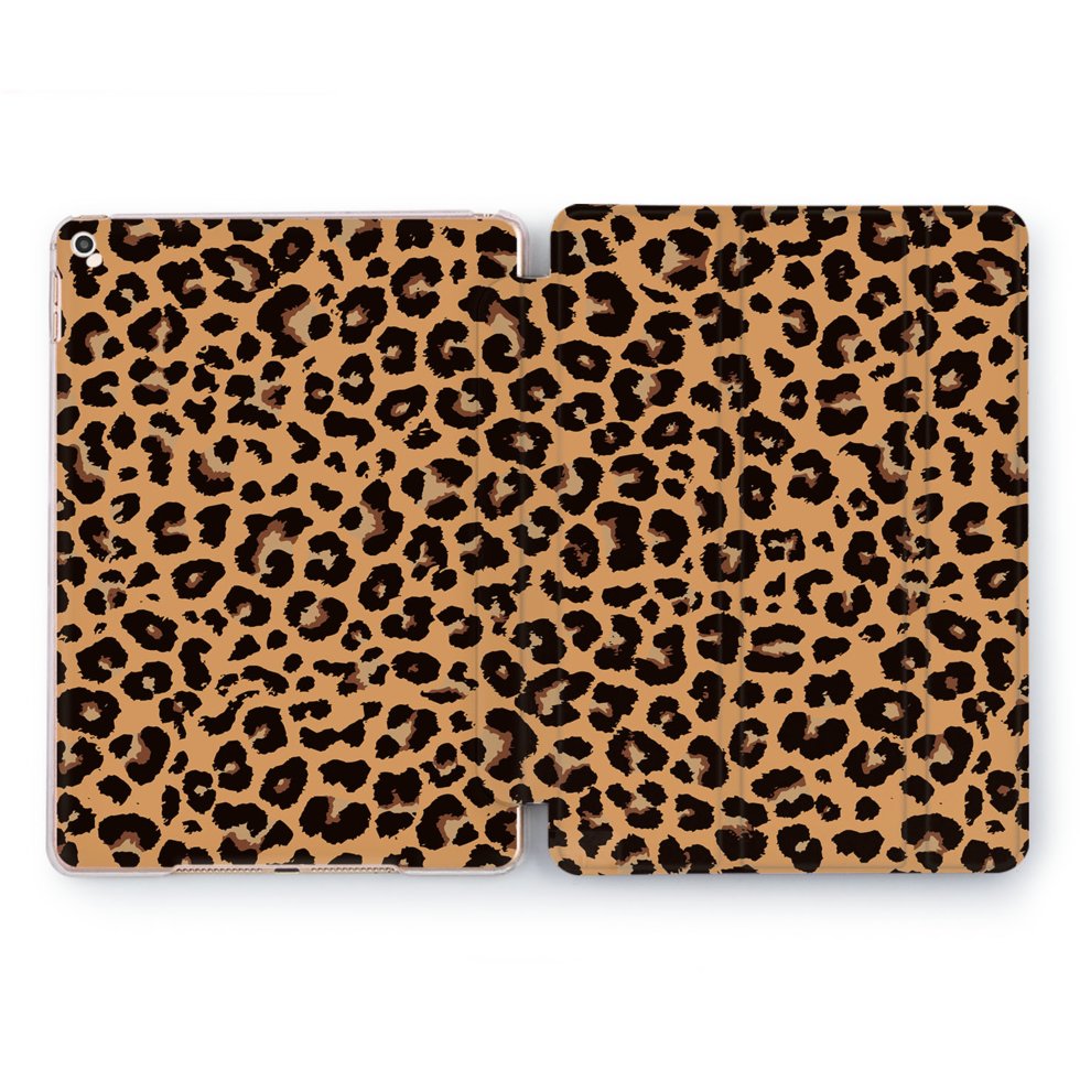 Чехол книжка, обложка для Apple iPad (Гепардовый узор) модели Air 9.7 ...