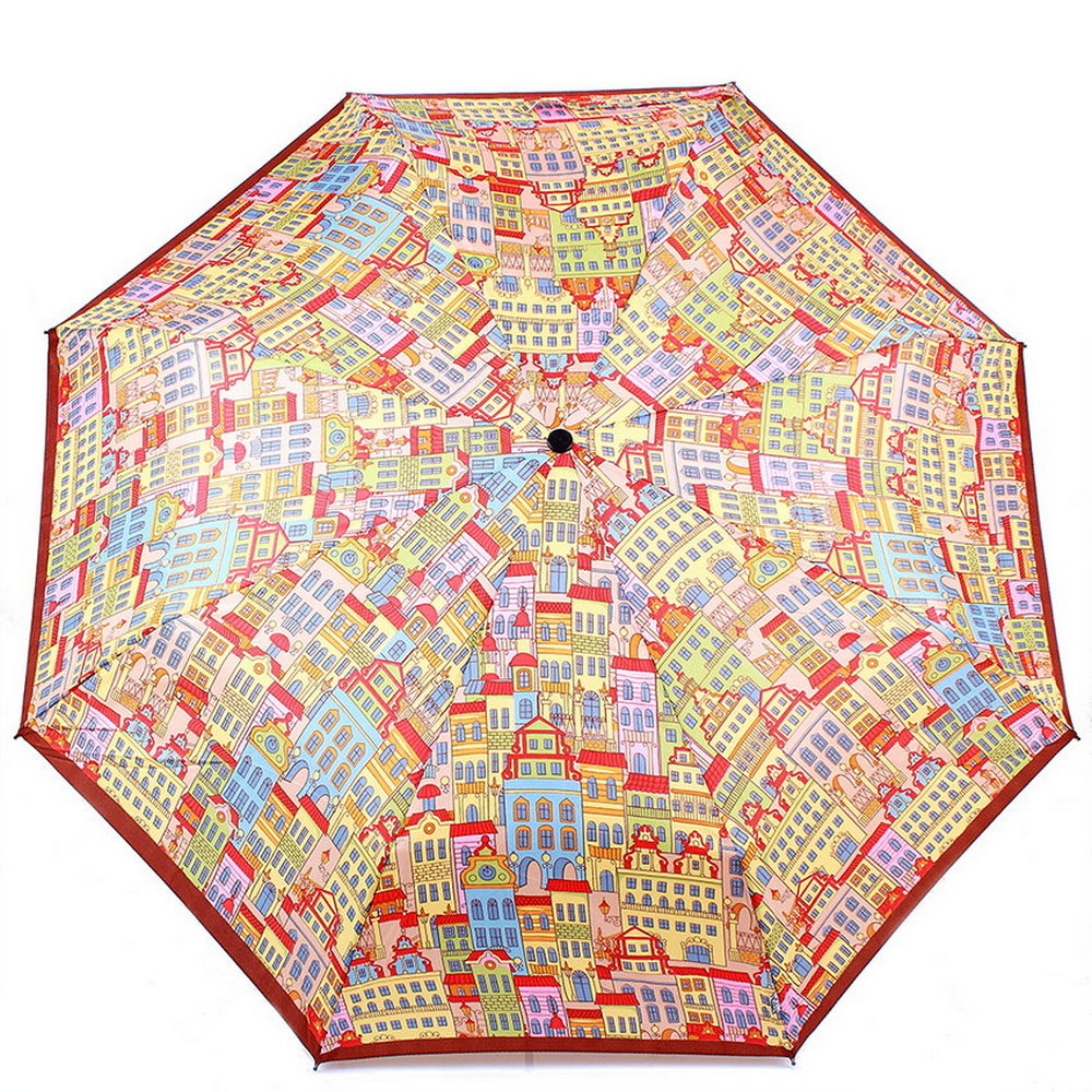 

Зонт женский автомат с деревянной ручкой Airton 8 спиц анти-ветер (ТсZ3935-4121)