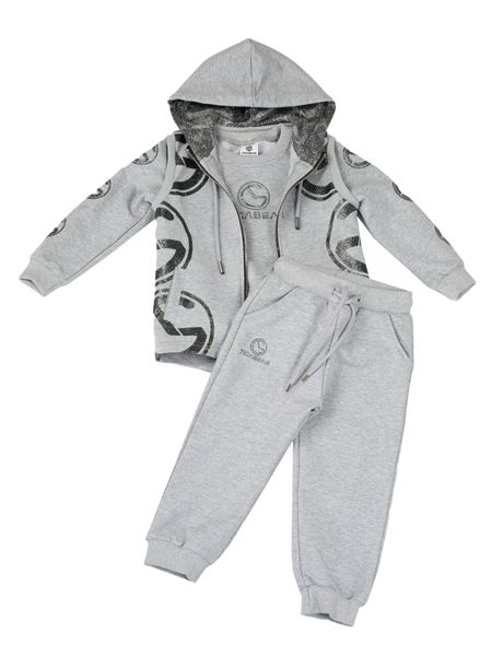 

Спортивний костюм для дівчаток TIGA Bear 87373 104 см Сірий (2000903043904)