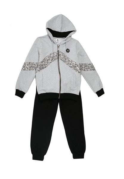 

Спортивний костюм для дівчаток TIGA Bear 87892 146 см Сірий (2000903044314)