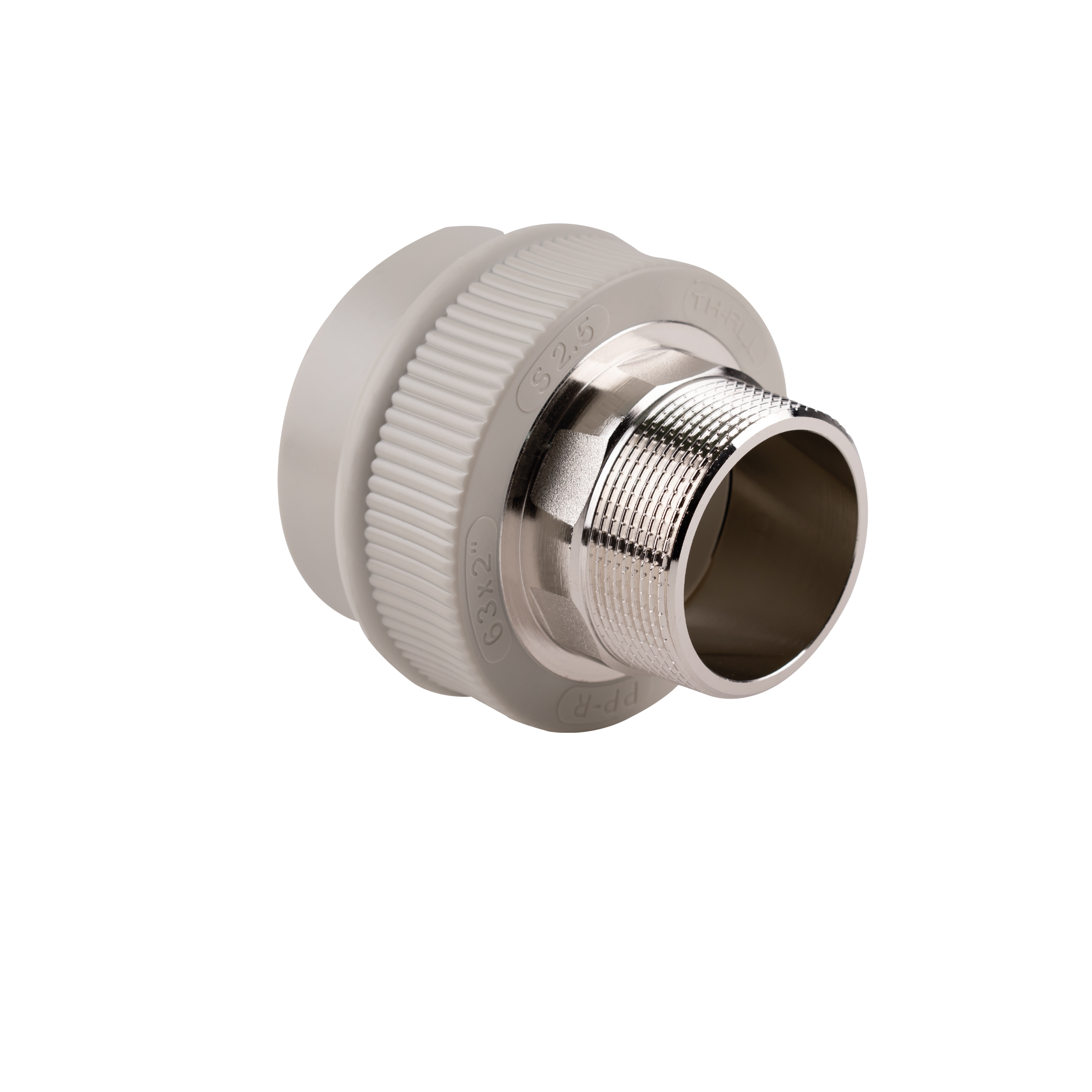 

Муфта PPR Thermo Alliance 63х2" НР