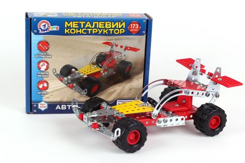 

Металлический конструктор "Авто-Дакар", 173 детали