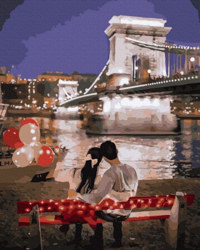 

Картина по номерам "Наедине"