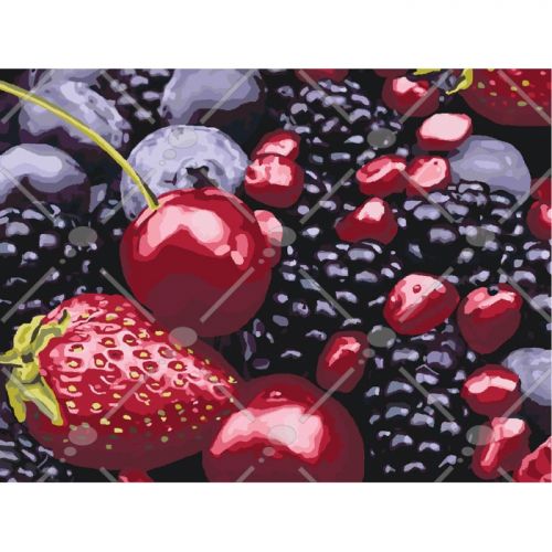 

Картина по номерам "Натюрморт. Вкус лета"