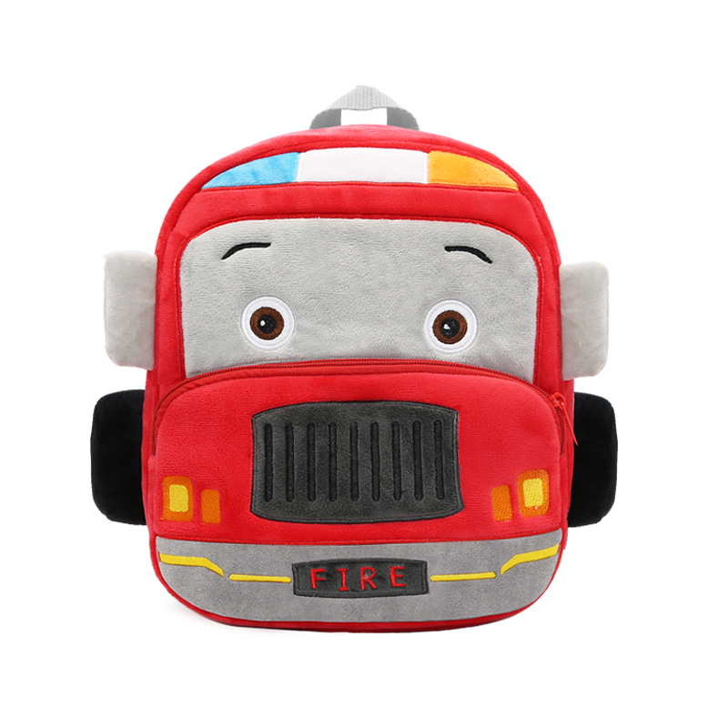 

Рюкзак велюровый Red car Berni Kids Красный (52905)