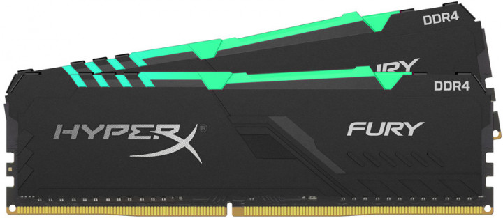 

Оперативная память HyperX DDR4-3733 32768MB PC4-29864 (Kit of 2x16384) Fury RGB (HX437C19FB3AK2/32)