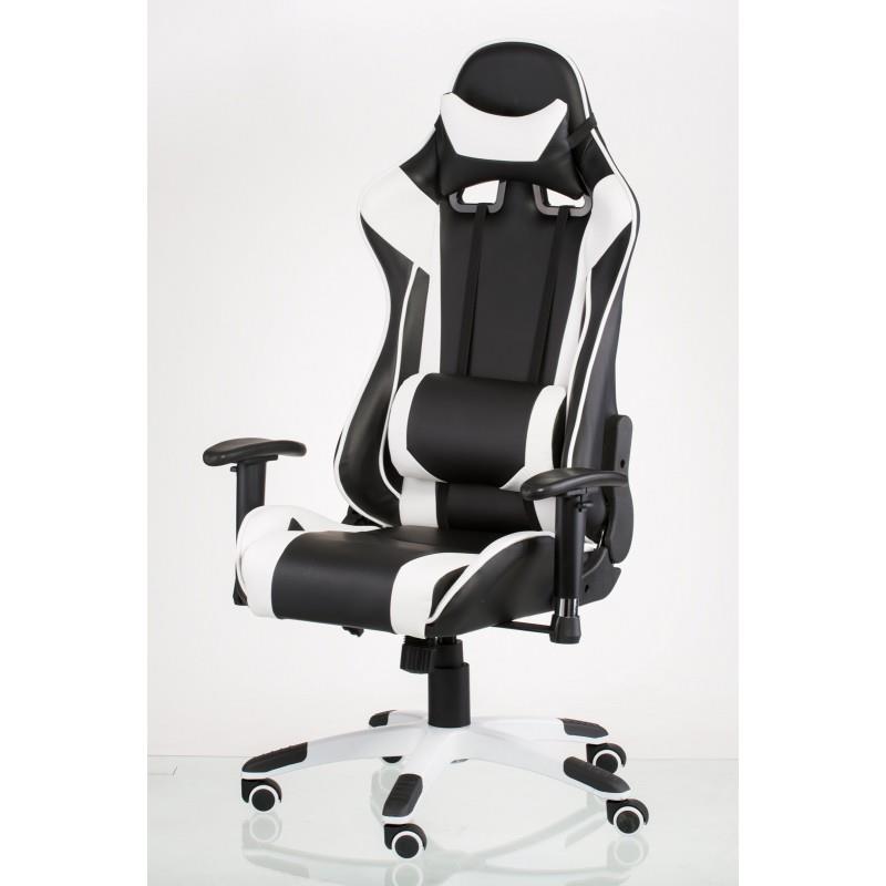 

Кресло офисное Special4You ExtremeRace Black/White (E4770)