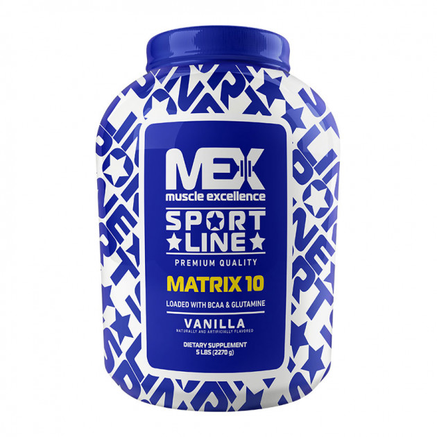 

Комплексный протеин MEX Nutrition Matrix 10 2270 грамм ваниль