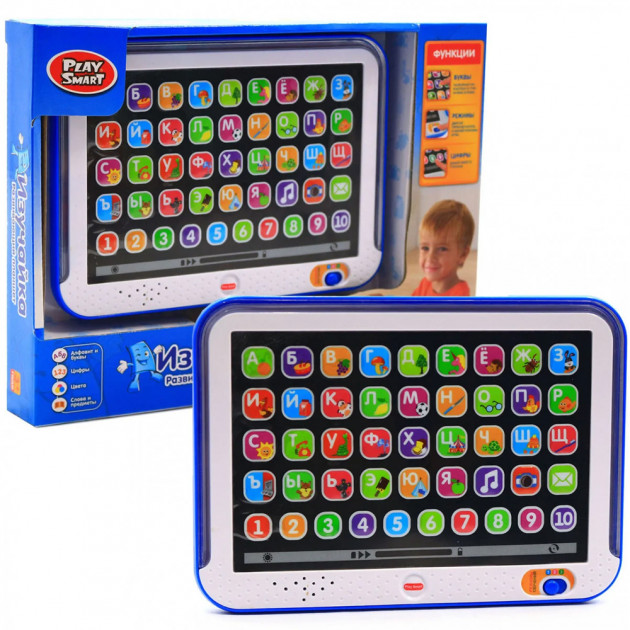 

Планшет Play Smart "Изучайка" 7508Bна русском языке