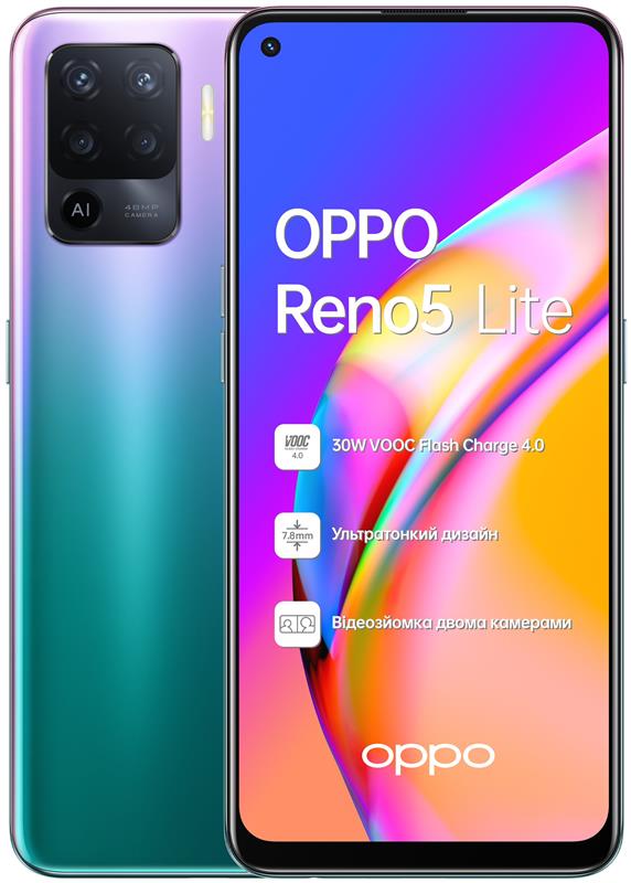 

Смартфон Oppo Reno5 Lite 8/128GB Dual Sim Fantastic Purple