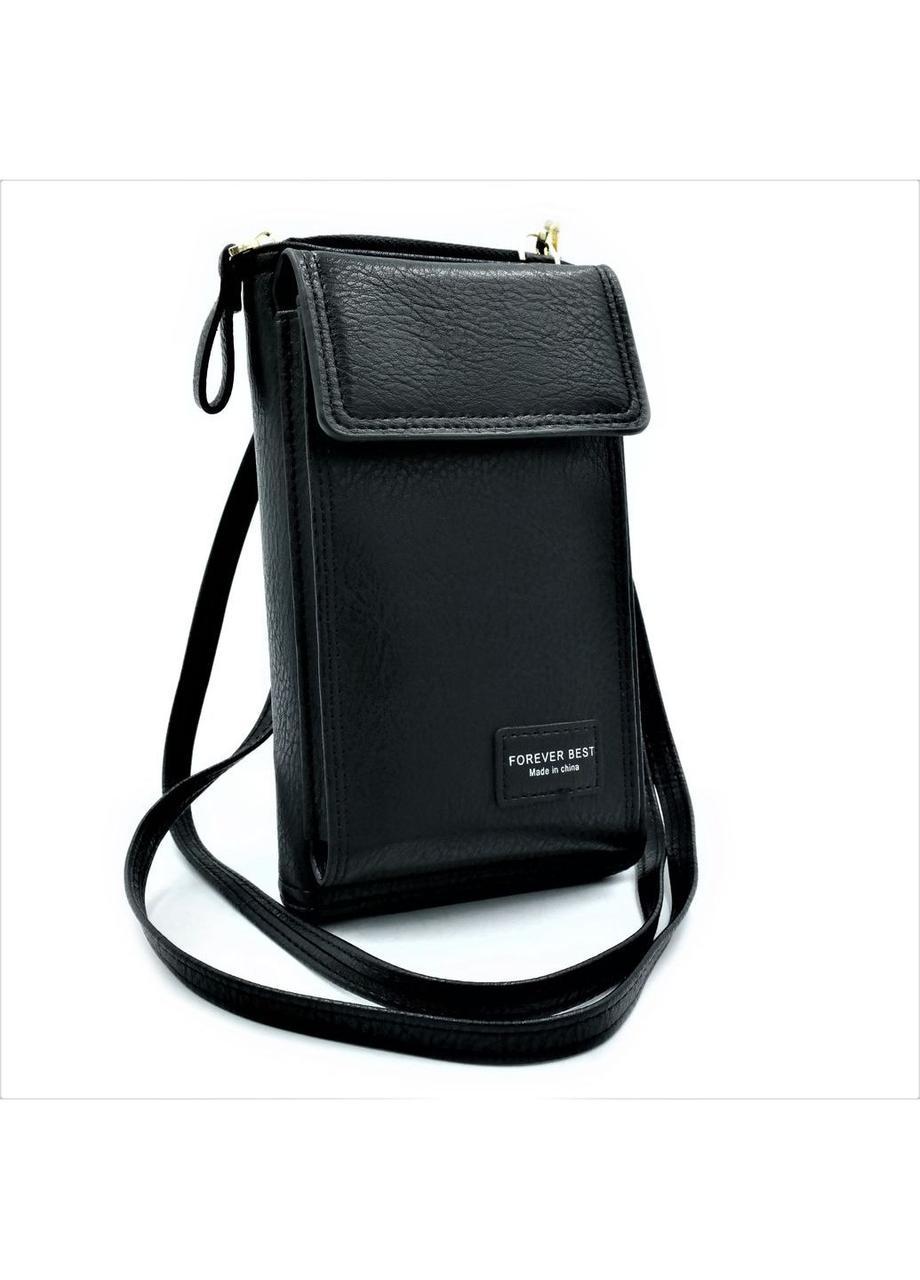 

Женская сумка-кошелёк Weatro цвет чёрный 18 х 10 х 4 см