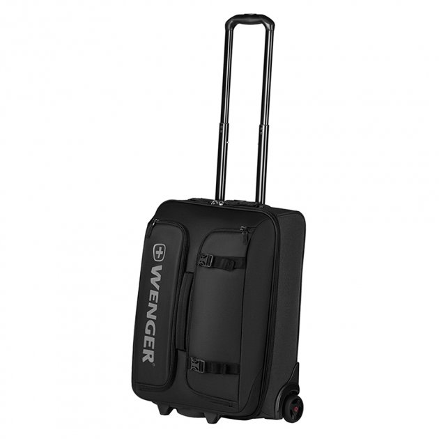 

Чемодан текстильный Wenger, XC Tryal 52L, малый, 2 колеса, чёрный (610173)